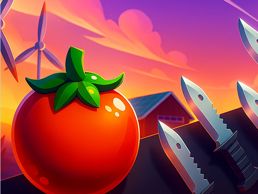 Runner Tomato: Hyper Casual gameplay